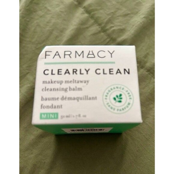 Farmacy Clearly Clean Makeup Meltaway Cleansing Balm 50mL 1.7 oz, NEW in box $24 - Picture 2 of 5